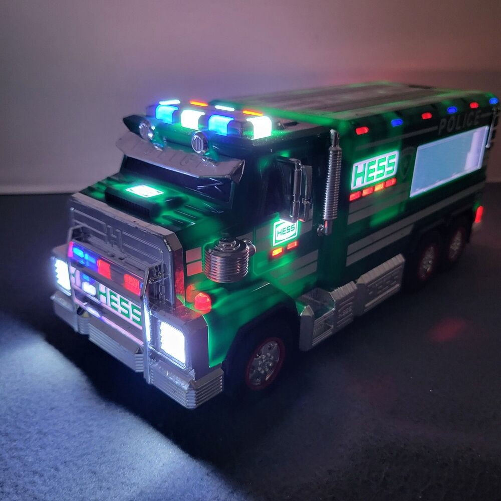 2023 Hess Police Truck ONLY Lights & Sounds Replacement Truck No Cruiser TESTED - Picture 7 of 11